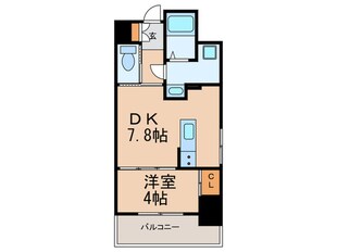 Axis大橋の物件間取画像